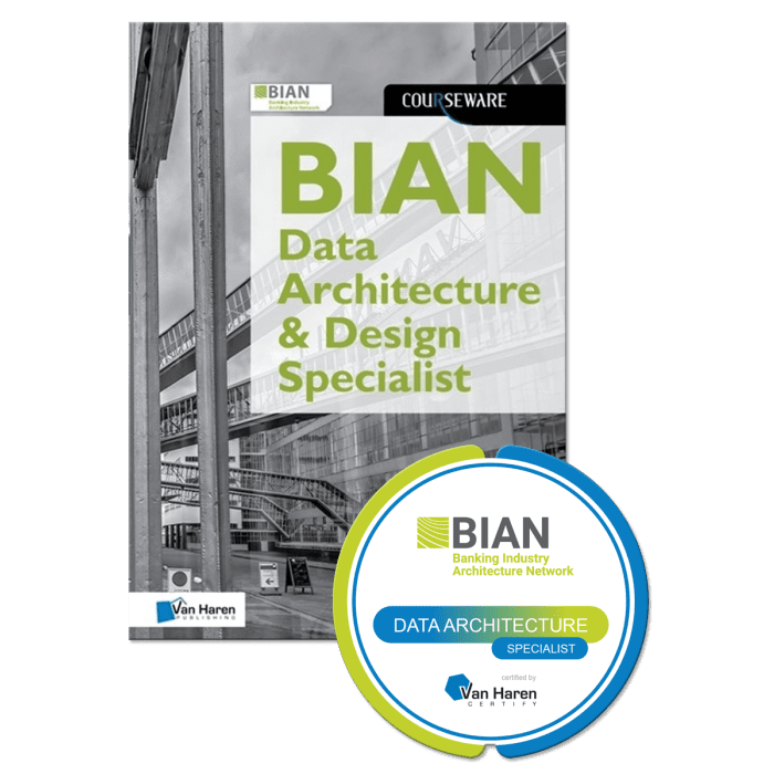 BIAN Data Architecture & Design Specialist Courseware Package