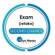Second chance - Van Haren certN exam (purchase before examination)
