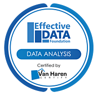 EDF Certified Data Analysis Professional